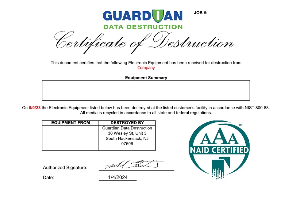 Guardian Data